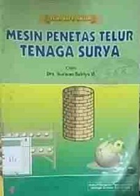 Image of Mesin Penetas Telur Tenaga Surya