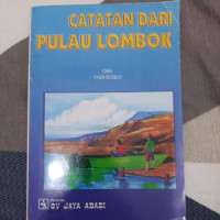 Image of CATATAN DARI PULAU LOMBOK
